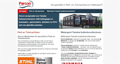 Desktop Screenshot of parcon-werkendam.nl